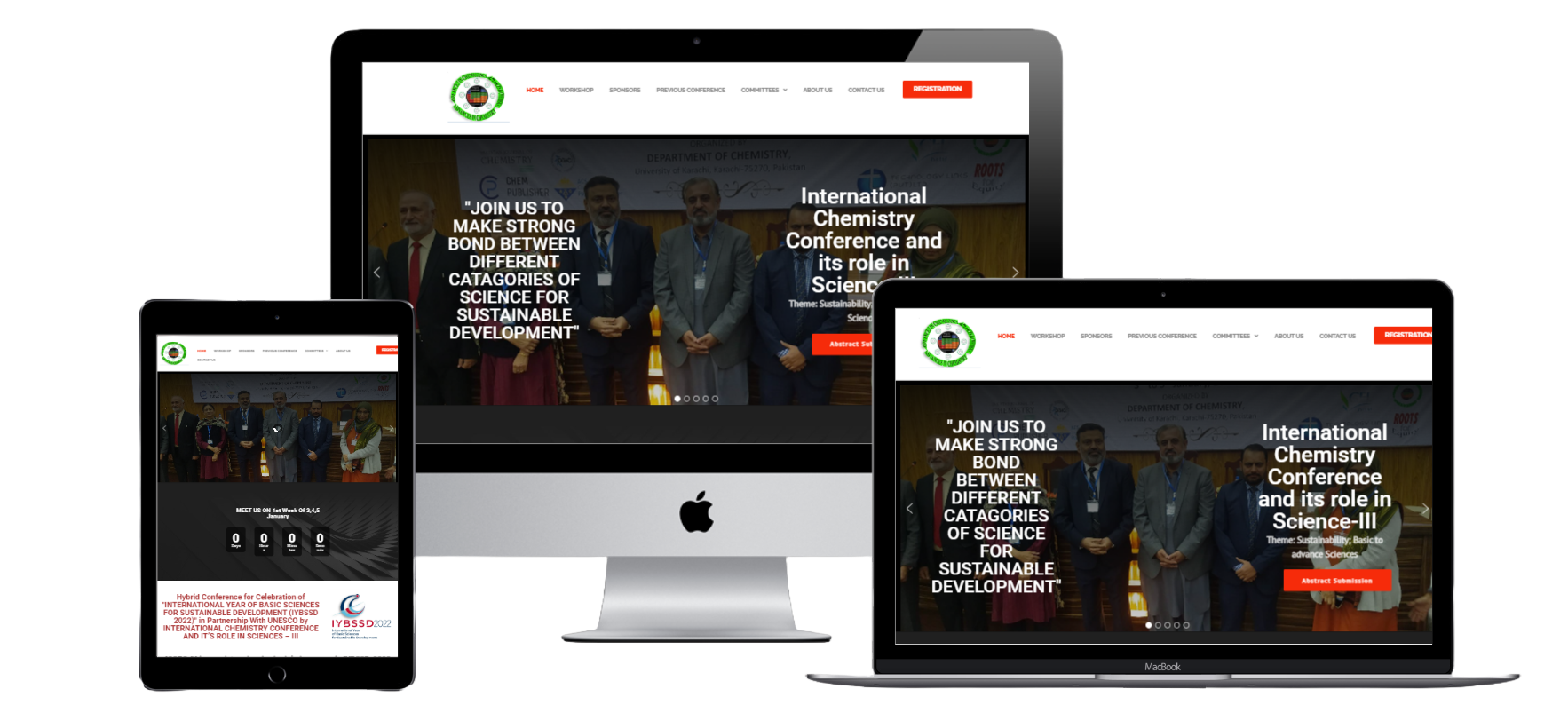 International Chemistry Conference – Website