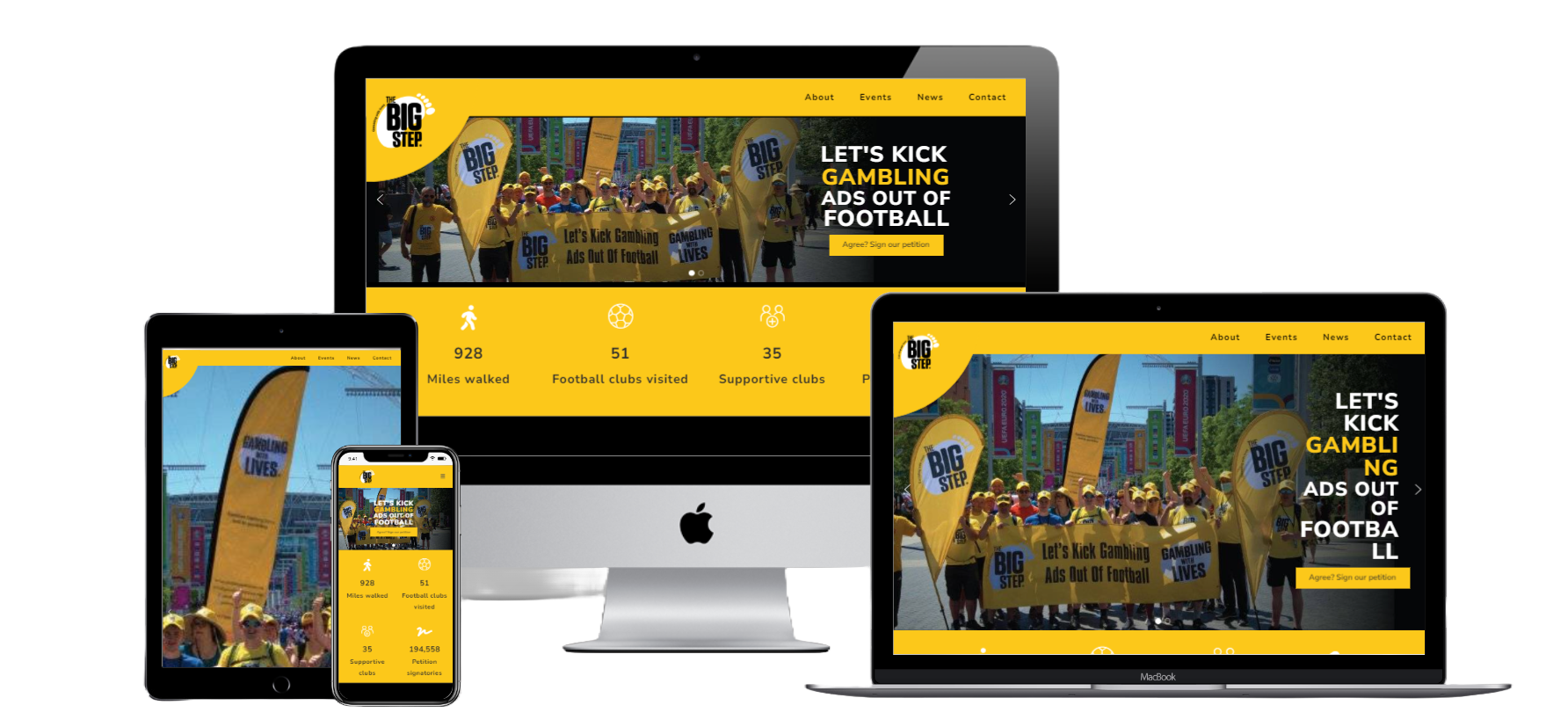 The Big Step – Website